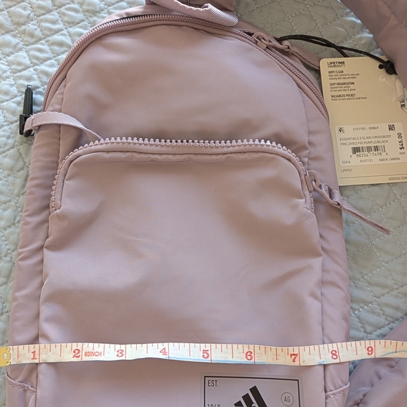 Adidas Pastel Purple Sling Bag - Picture 8 of 14